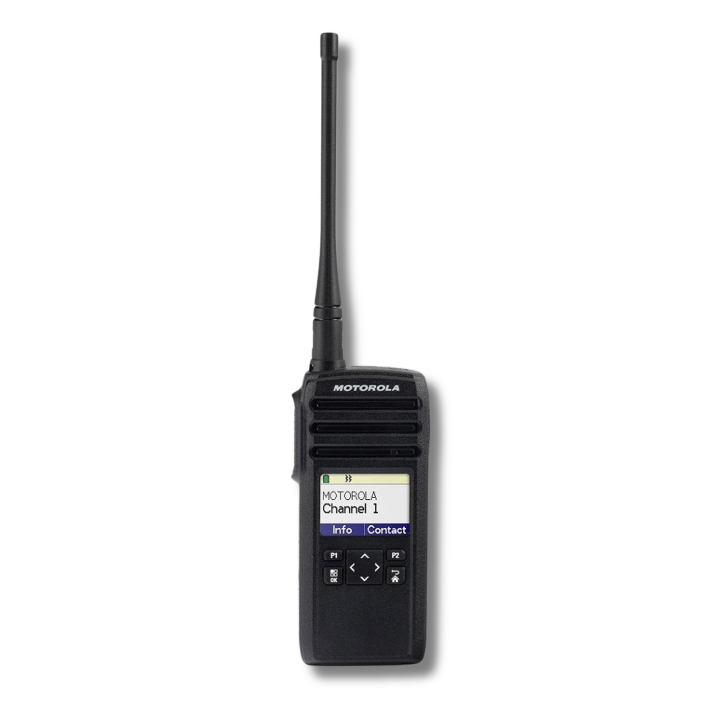 Motorola DTR700 Digital Two-Way Business Radio – Long-range, interference-free portable radio for commercial and worksite communication.